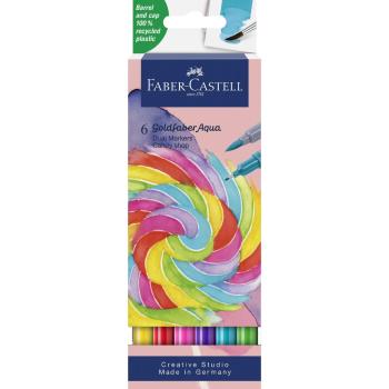 Faber-Castell Goldfaber Aqua Dual Marker 6er Etui Candy Shop
